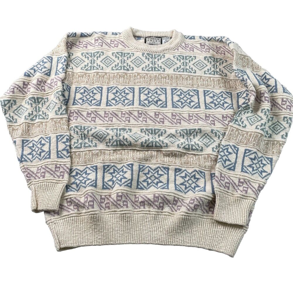 Vintage Windsor Grandpa Sweater